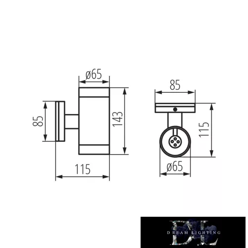 KANLUX BART EL-235 Lampe GU10 