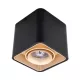 DL-044 SPOTLIGHT 1XGU10 QUADRATISCH NEIGBAR GOLD/SCHWARZ