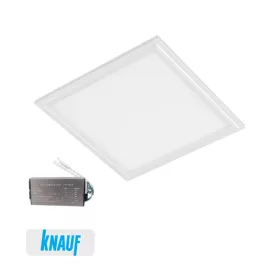   LED-PANEL FÜR GIPSKARTON 40 W 4000 K 595 x 595 mm WEISS + NOTFALL-KIT