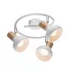 ADDY SPOT 3XE14 WEISS/HOLZ