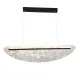 ALISON LED-MEDAILLON 27 W 3000 K, SCHWARZ