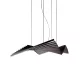ATOM LED-PENDELLEUCHTE 75 W 3000 K, SCHWARZ