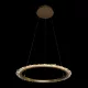 CORONA LED-PENDELLEUCHTE 34 W 3000 K 660 MM, GOLD, GOLD