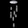 DIAMOND LED MEDALLION 28 W 3000 K, CHROM, CHROM