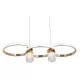 ELZA LED-MEDAILLON 40 W CCT, GOLD, GOLD