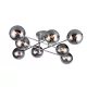 ERMINA KRONLEUCHTER 8XE14 CHROM/GLAS