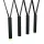 ELMARK LED-PENDELLEUCHTE 7 W 48 V 3000 K, DUNKELGRAU