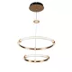 FELIX LED-KRONLEUCHTER 58 W 3000 K SCHWARZ/GOLD