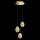 GOLDEN EGG LED MEDALLION 14,4 W 3000 K, GOLD