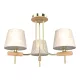 JONAS KRONLEUCHTER 3XE14 BEIGE/GOLD