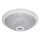 LED-DECKENLEUCHTE MIT BEWEGUNGSSENSOR 2XE27 D300mm WEISS