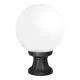 GLOBE 250 OPAL GARTEN-STEHLAMPE 1XE27 IP55 SCHWARZ