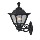 GOLIA GARTENLAMPE 1XE27 IP55 SCHWARZ