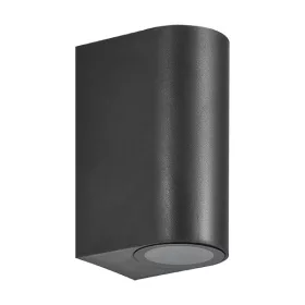 GRF327 FASSADENLEUCHTE 2XGU10 IP54 SCHWARZ