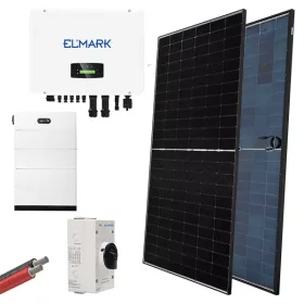 HYBR. SOLARANLAGE 3P/15KW 580W PANELS BATT.