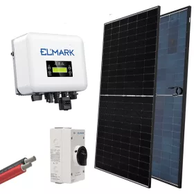 NETZGEBUNDENE SOLARANLAGE, 1P/3KW, MIT 580W-MODUL