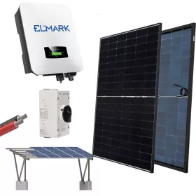 NETZGEBUNDENE SOLARANLAGE 3P/8KW+AUTOMATISCHE PARKSTÄTTE