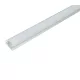 ELM718/1 ALUMINIUMPROFIL FÜR LED-STREIFEN, MATTES ABDECKPROFIL, AUFBAU 1 M