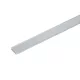 ELM6220/2 ALUMINIUMPROFIL FÜR LED-STREIFEN, MATTES ABDECKPROFIL, EINBAU 1 M