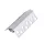 ALUMINIUMPROFIL EINGELASSEN IN GIPSKARTON AUSSENECKE DP62 2M
