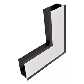 L-ECKENELEMENT S48 LED-PROFIL WEISS EINBAU 