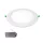 WASSERDICHTE LED-PANEL RUNDE 7W 6500K IP65+MIT WECHSELRICHTER