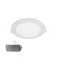 WASSERDICHTE LED-PANEL, RUND, 12 W, 6500 K, IP44 + NOTFALL-KIT