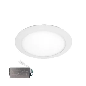   WASSERDICHTE LED-PANEL RUNDE 16 W 6500 K IP65+MIT WECHSELRICHTER