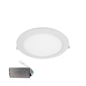 WASSERDICHTE LED-PANEL RUNDE 18 W 6500 K IP44 + NOTFALL-KIT