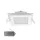 LED-PANEL GLASECKE 6 W 2700 K + MIT WECHSELRICHTER