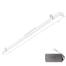   ELMARK LED-PROFIL EINBAU 1500 mm 50 W 3000 K WEISS + NOTFALL-KIT