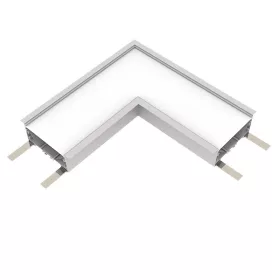 L-VERBINDER FÜR ELMARK-PROFIL EINBAU 4000K WEISS