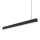 ELMARK LED-PROFIL FÜR AUFBAU 1500 mm 50 W 3000 K SCHWARZ