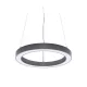 LED-LEUCHTENRINGE 50 W 4000 K D1000 GRAU