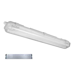   BELLA LAMPENSCHIRM MIT LED-LICHTRÖHRE 1500 mm 2X24W 6200K-6500K IP65