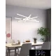 UNIVERSO Pendelleuchte 55 W 4400 lm 4000 K IP20 Weiß 820 x 1100 mm