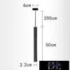 UNIVERSO Pendelleuchte 3 W 3000 K 300 lm 32 x 500 mm IP20 schwarz