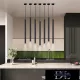 UNIVERSO Pendelleuchte 3 W 4000 K 300 lm 32 x 500 mm IP20 schwarz