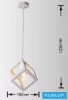 UNIVERSO Pendelleuchte 1xE27 max. 60 W IP20 Weiß D160x1230mm