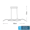   UNIVERSO Pendelleuchte LED 26 W 2080 lm CCT 920 x 1100 mm IP20 weiß