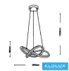 UNIVERSO Pendelleuchte LED 60 W 4800 lm CCT.kap D500x1100 mm IP20 Chrom