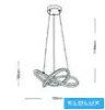 UNIVERSO Pendelleuchte LED 60 W 4800 lm CCT.kap ∅500 mm IP20 weiß