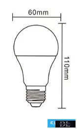 UNIVERSO LED-Glühbirne E27 DC12-24V 10W 900lm 3000K