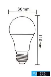 UNIVERSO LED-Glühbirne E27 DC12-24V 10W 900lm 4000K