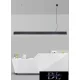 UNIVERSO Pendelleuchte 42 W 2720 lm CCT IP20 Schwarz 1183 x 56 x 33 mm