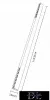 UNIVERSO Pendelleuchte 42 W 2720 lm CCT IP20 Schwarz 1183 x 56 x 33 mm