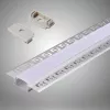 UNIVERSO Einbau-Aluminiumprofil mit mattweißer Abdeckplatte, 2 m, 20 mm