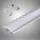 UNIVERSO Einbau-Aluminiumprofil mit mattweißer Abdeckplatte, 2 m, 20 mm