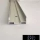 UNIVERSO Deckenprofil aus Aluminium ohne Abdeckplatte 1 m*12 mm