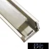 UNIVERSO Einbau-Aluminiumprofil mit mattweißer Abdeckplatte 2 m